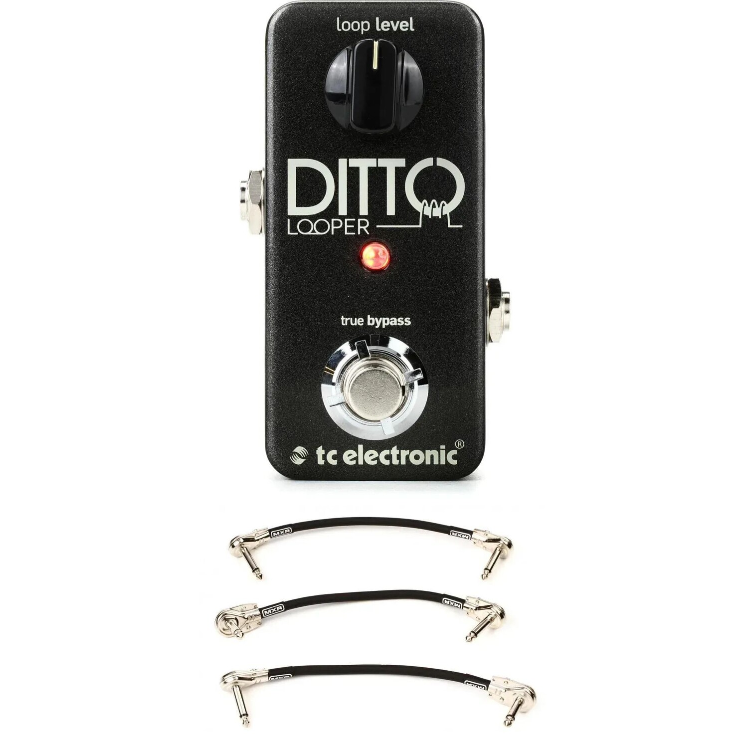 

Педаль Looper TC Electronic Ditto с 3 патч-кабелями