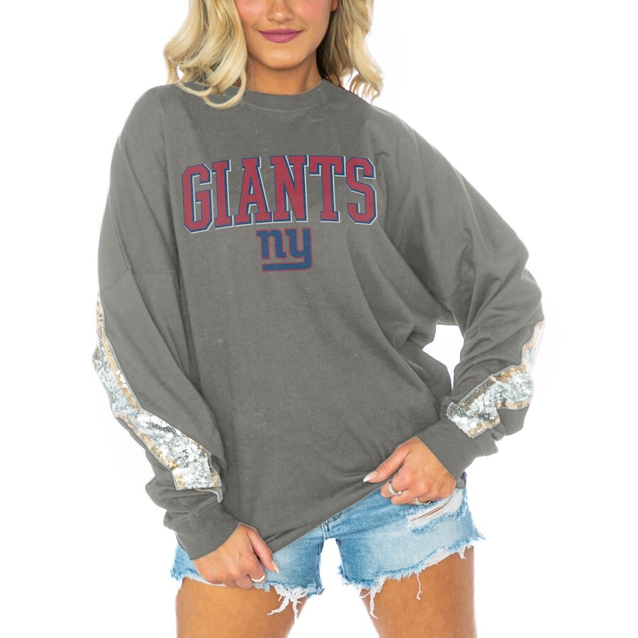 

Футболка с длинным рукавом Gameday Couture New York Giants, серый
