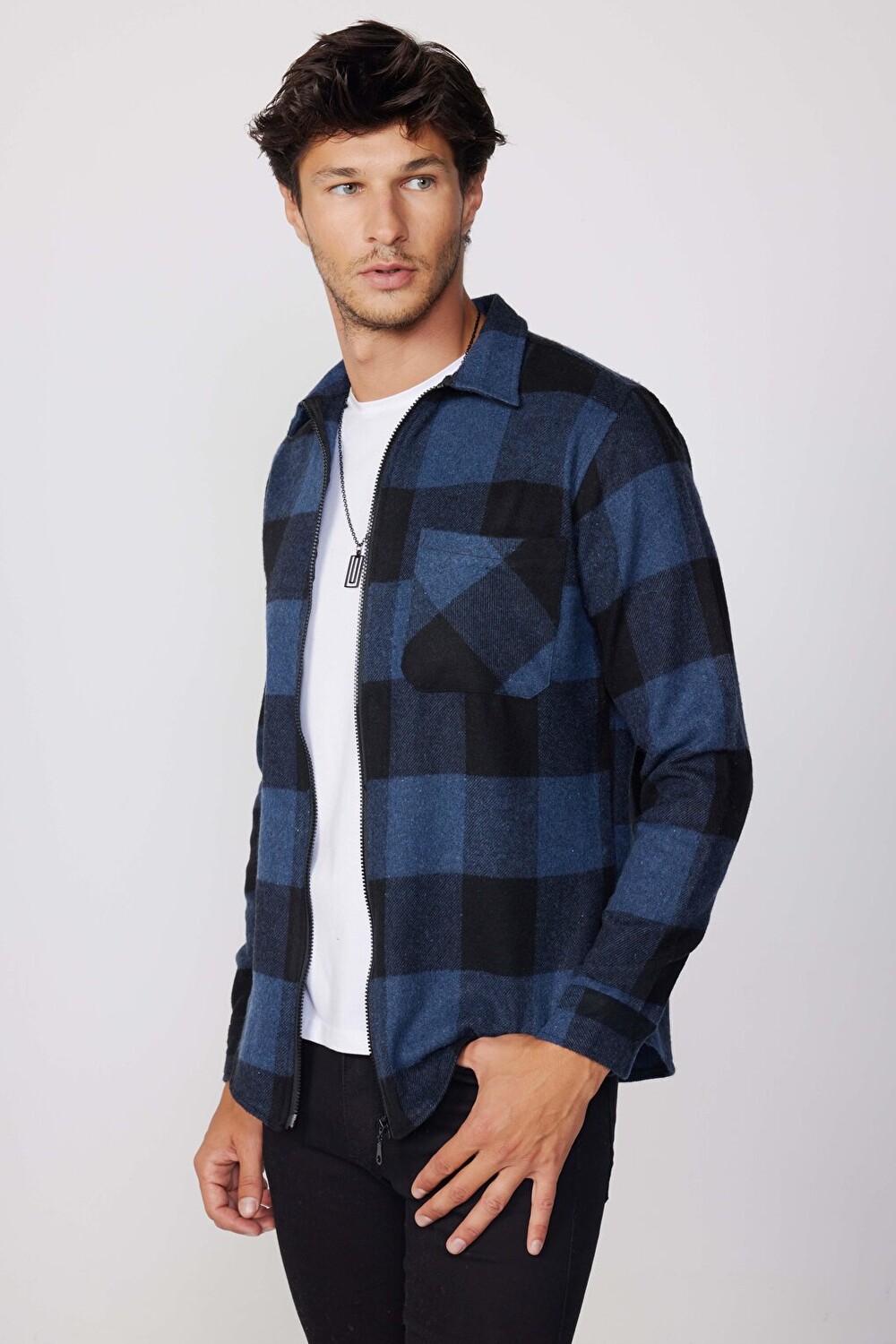 

Slim Fit Slim Fit Клетчатая мужская рубашка Lumberjack TUDORS, смешанный