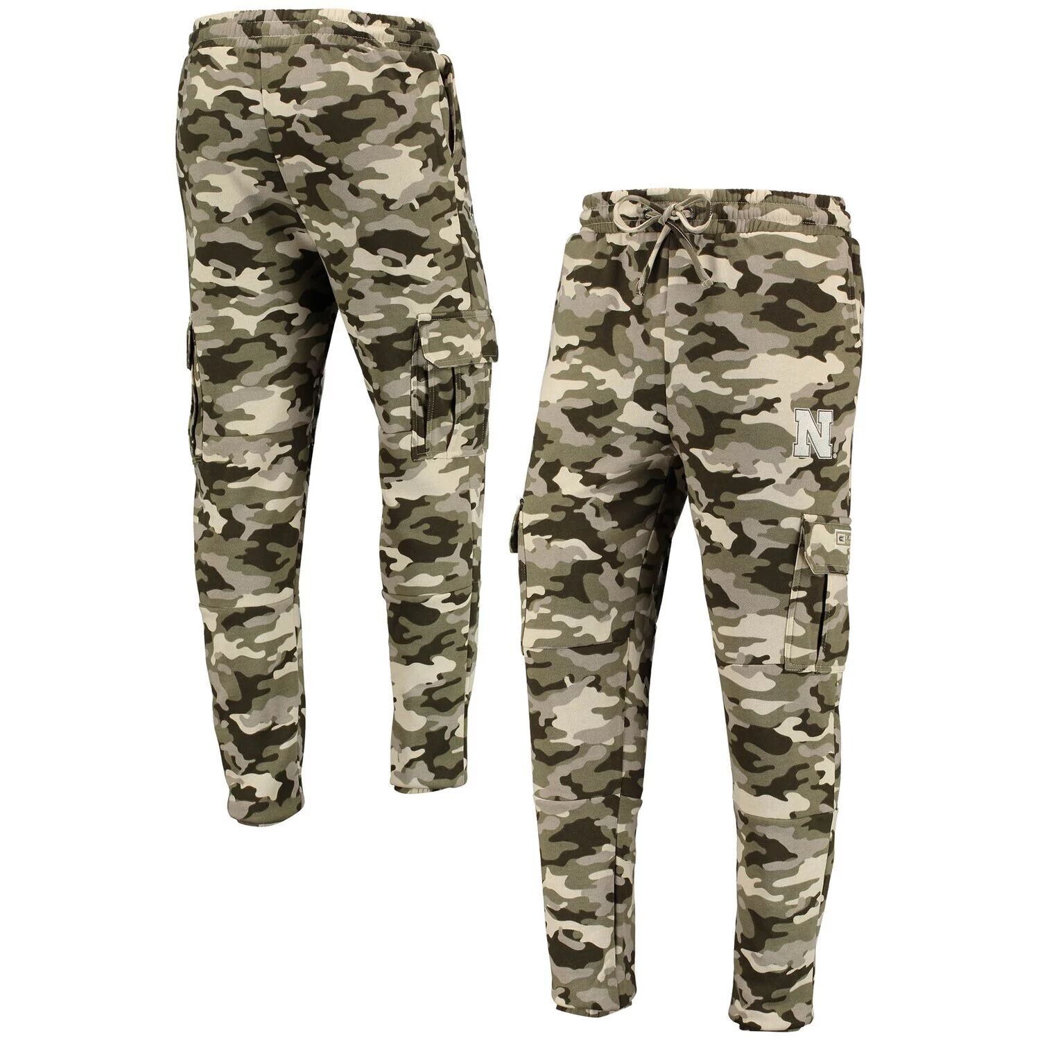 

Мужские флисовые брюки с камуфляжным принтом Nebraska Huskers OHT Military Appreciation Code Colosseum