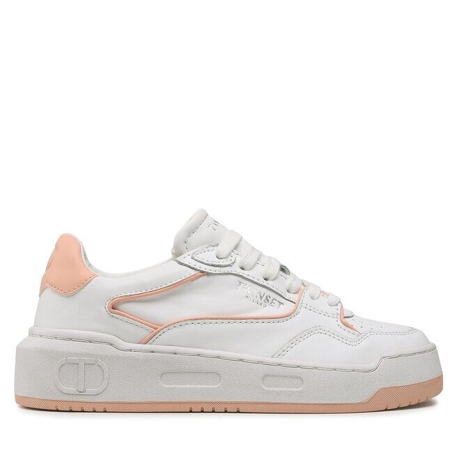 

Кроссовки TWINSET 231TCP080 Pink Mousse 03895, белый