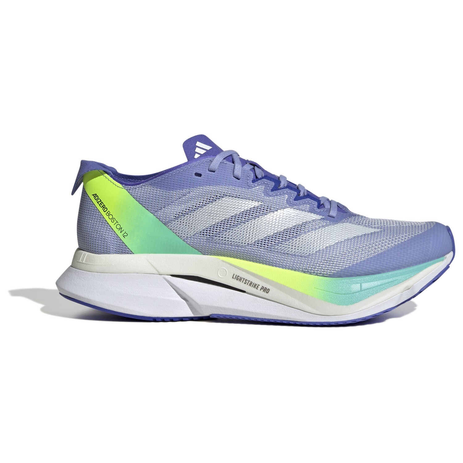 

Кроссовки Adidas Adizero Boston 12, цвет Blue Spark/Zero Met./Cobald Blue