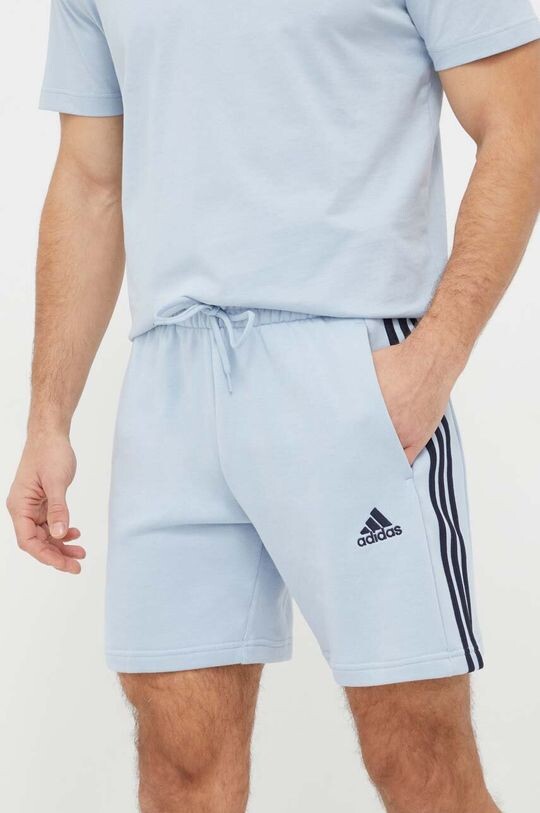 

Хлопковые шорты adidas, синий