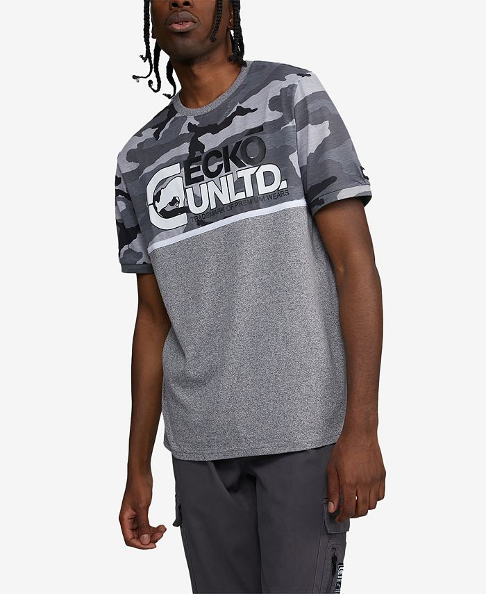 Мужская футболка с коротким рукавом Future Rok Ecko Unltd, цвет Gray цена и фото