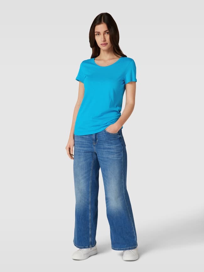 

футболка с круглым вырезом Jake*s Casual, синий