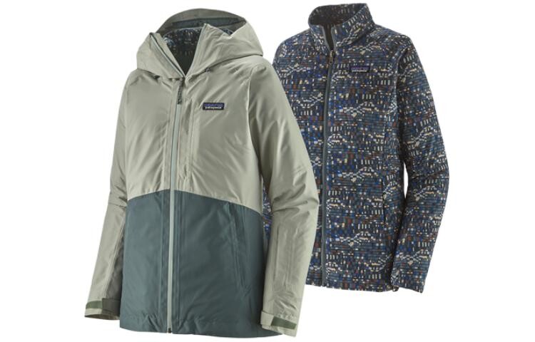 

Куртка Powder Town женская Patagonia, цвет Lagom Blue