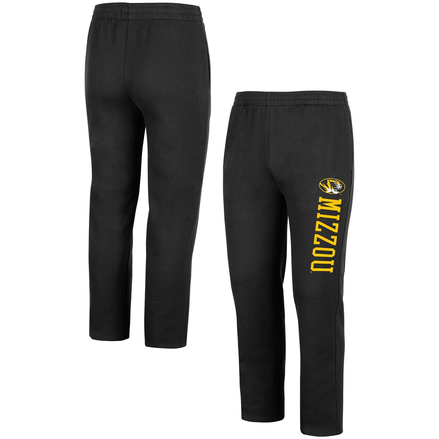 

Мужские черные флисовые брюки Missouri Tigers Colosseum