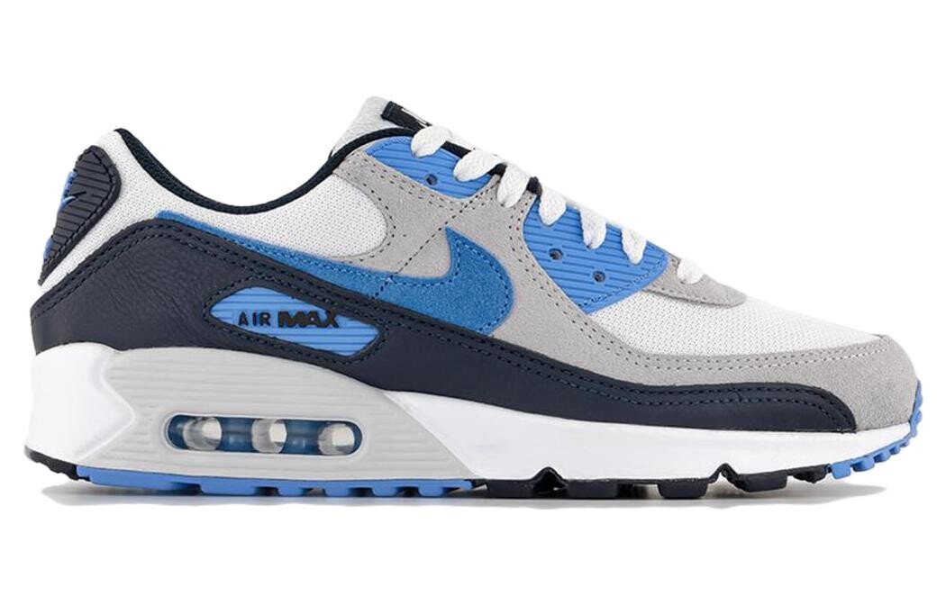 

Кроссовки мужские Nike Air Max 90, серый / голубой