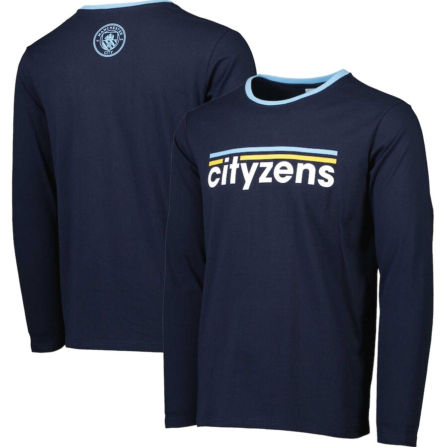 

Футболка с длинным рукавом Sport Design Sweden Manchester City, нави