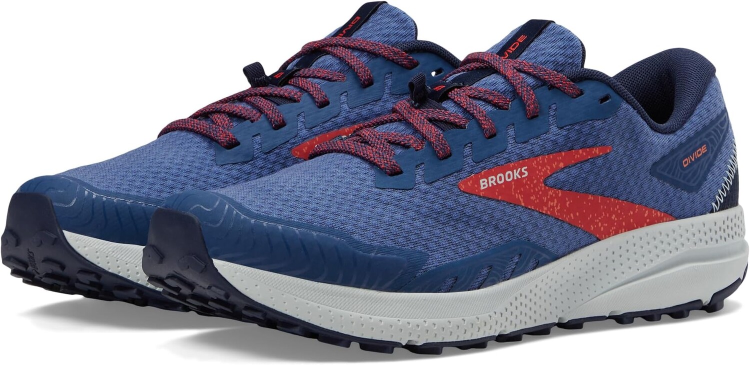 

Кроссовки Divide 4 Brooks, цвет Navy/Bittersweet/Peacoat, Синий