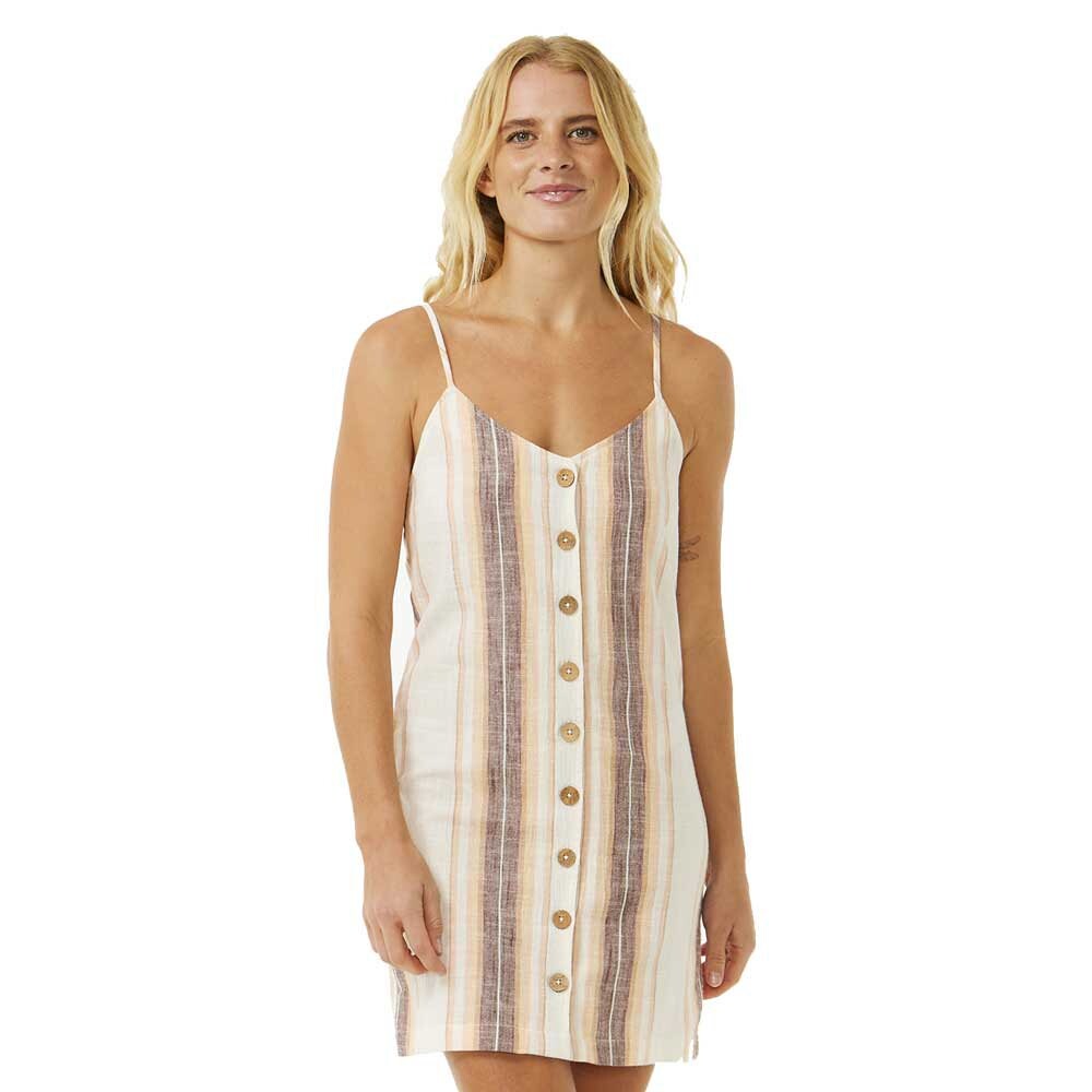 

Короткое платье Rip Curl Classic Surf Stripe, бежевый