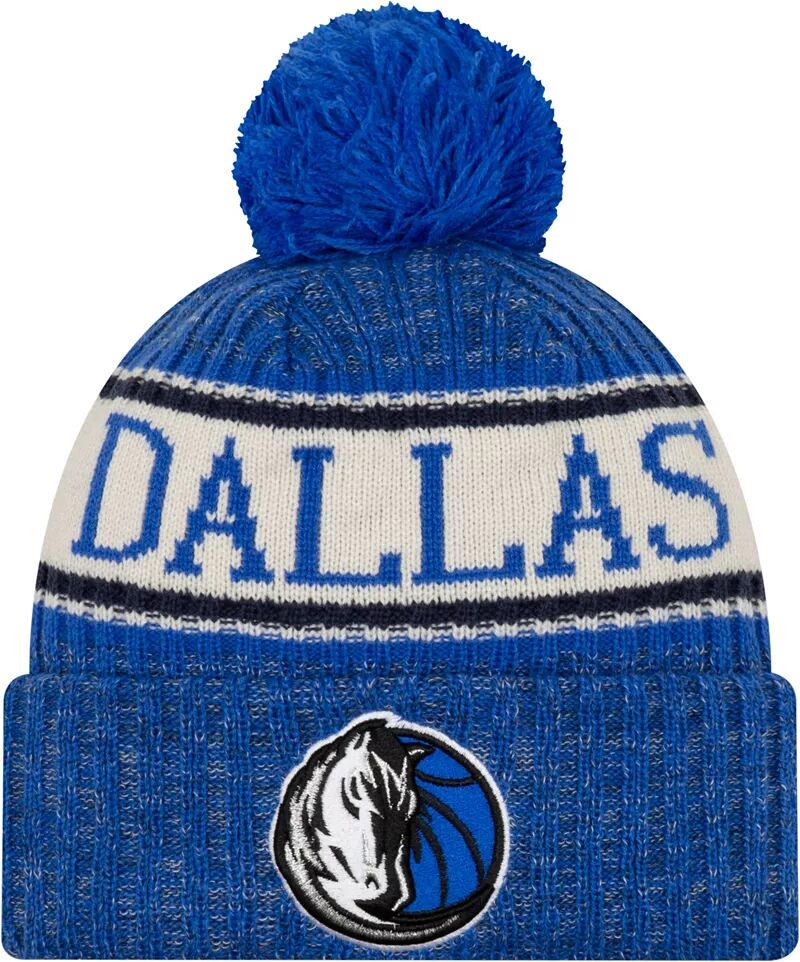Мужская спортивная вязаная шапка New Era Dallas Mavericks мужская спортивная вязаная шапка new era milwaukee bucks