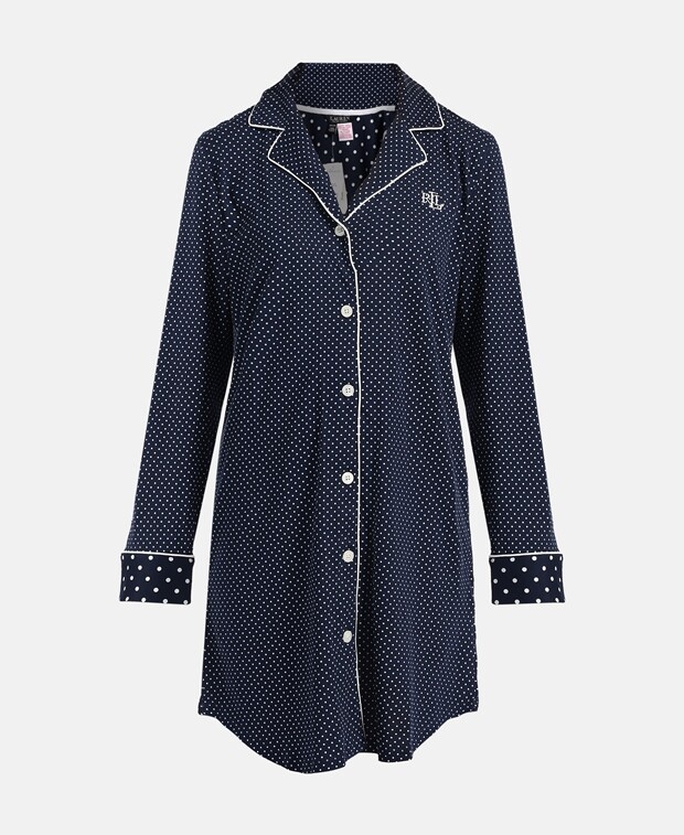 

Ночная рубашка Lauren Ralph Lauren, темно-синий