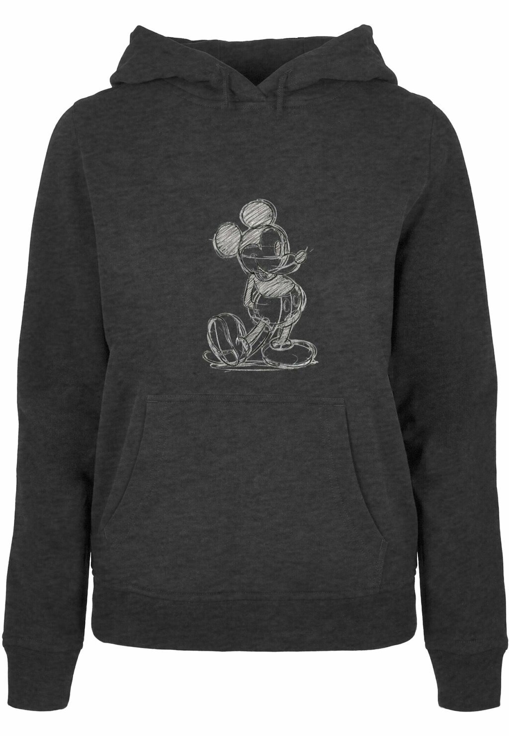 

Толстовка Mickey Mouse Sketch Kick ABSOLUTE CULT, цвет charcoal