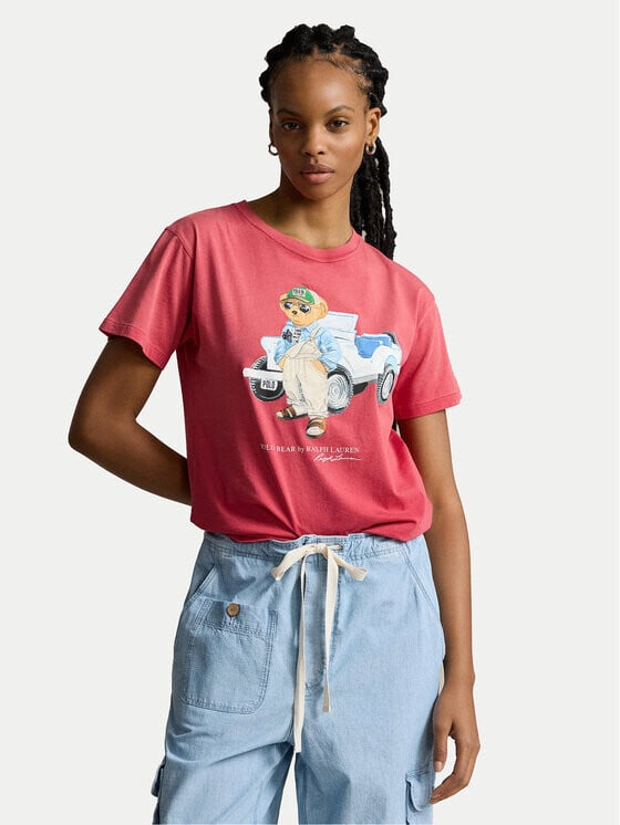 

Футболка стандартного кроя Polo Ralph Lauren, красный