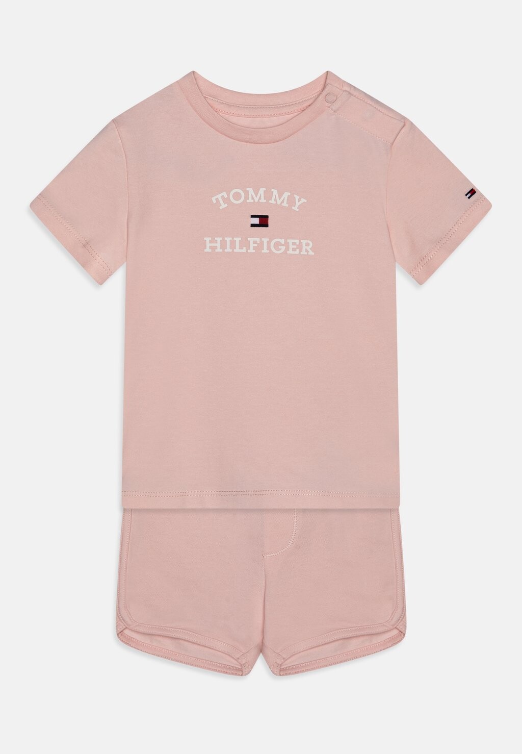 

Шорты BABY LOGO UNISEX SET Tommy Hilfiger, цвет whimsy pink