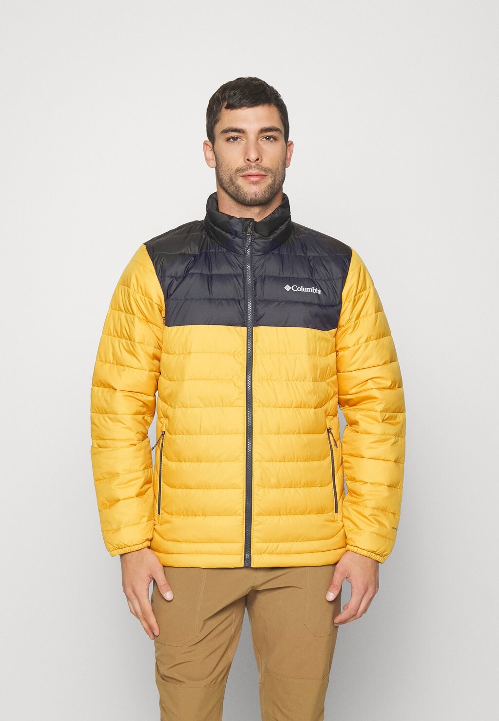 

Зимняя куртка POWDER LITE JACKET Columbia, сырой мед/акула