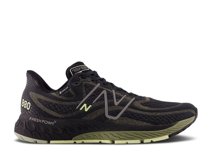 

Кроссовки New Balance New Balance Fresh Foam X 880v13 GORE TEX 2E Wide, цвет Black Dark Olive