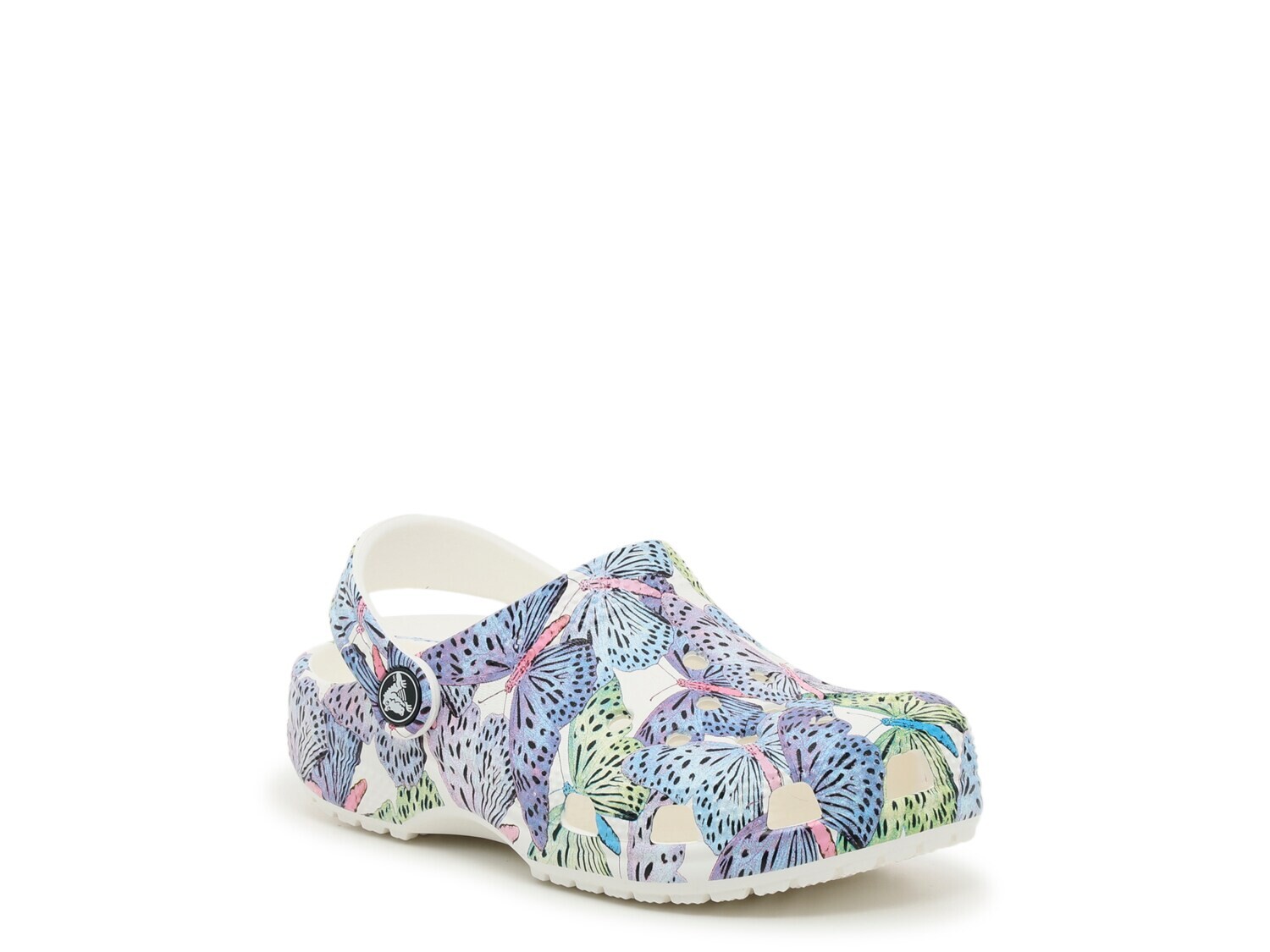 

Сабо Crocs Classic Butterfly, фиолетовый/зеленый