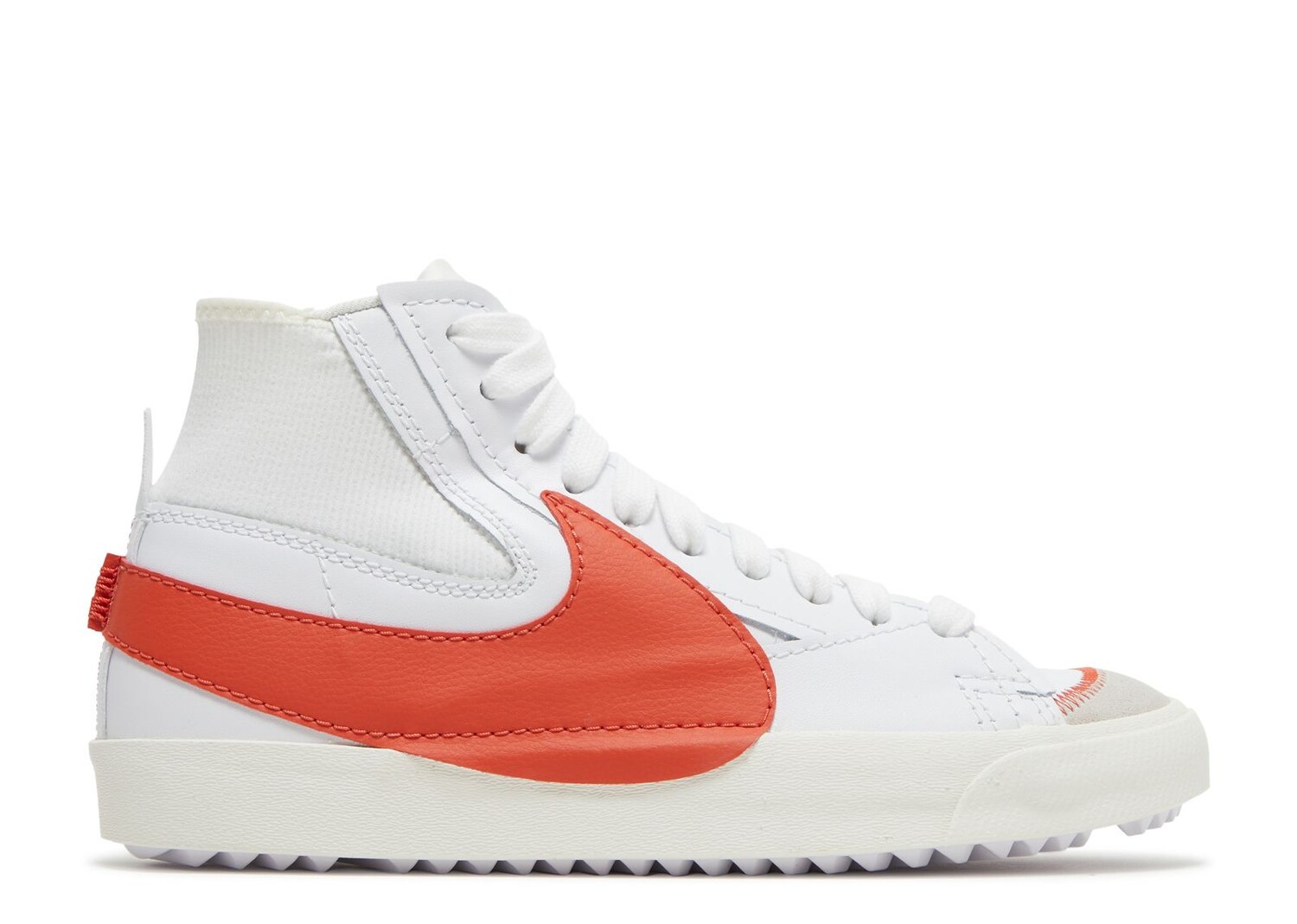 

Кроссовки Nike Blazer Mid '77 Jumbo 'White Total Orange', белый, Белый;серый