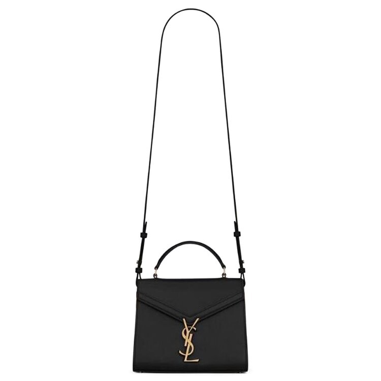 

Сумка top-handle Saint Laurent Cassandra Mini Top Handle, черный