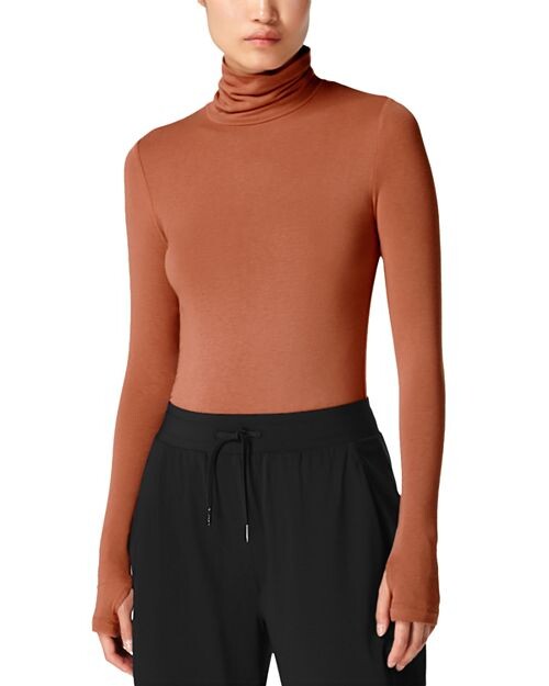 

Футболка с водолазкой Build It Up Sweaty Betty, цвет Brown