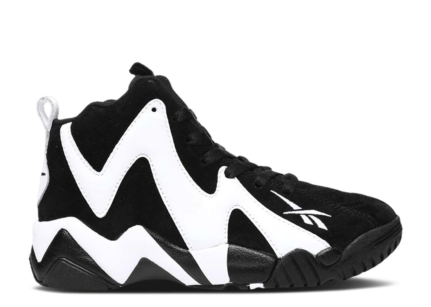 

Кроссовки Reebok Kamikaze 2 J 'Black White', черный