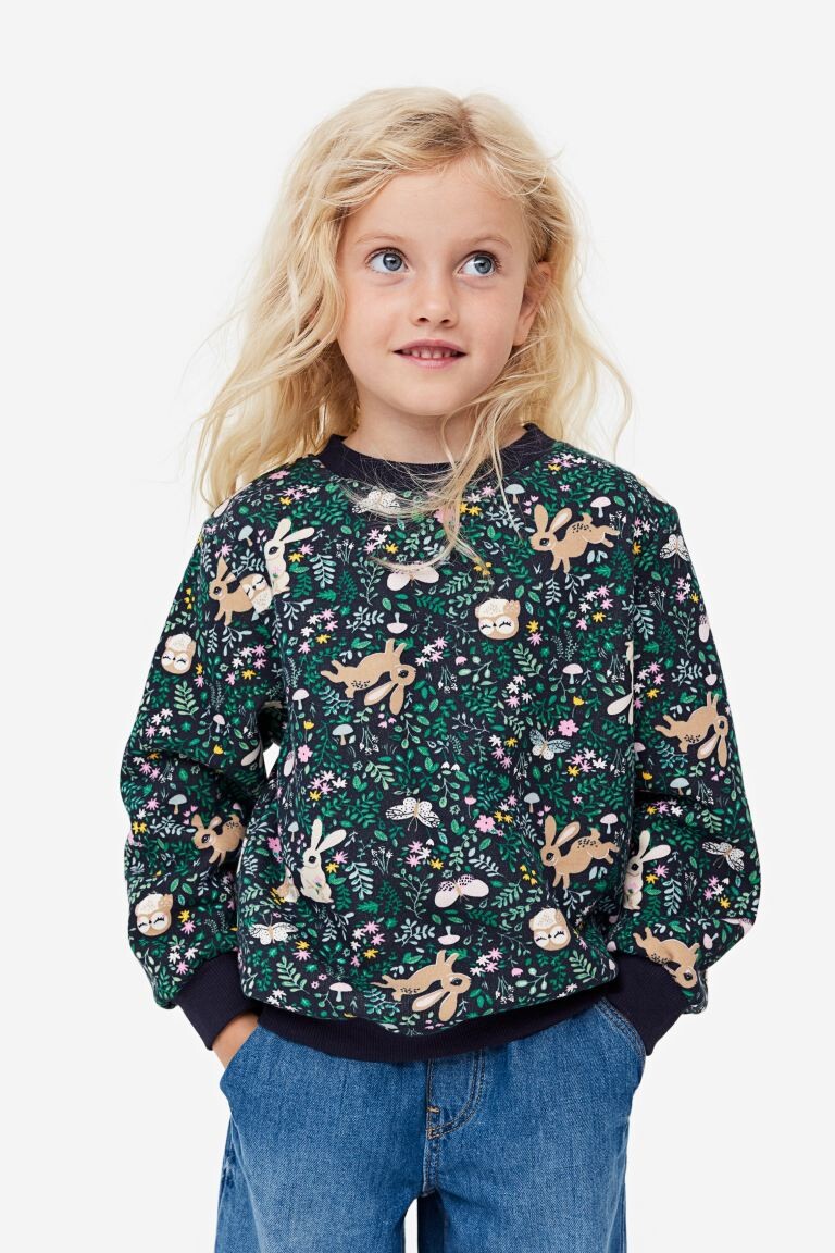 

Толстовка с принтом H&M
