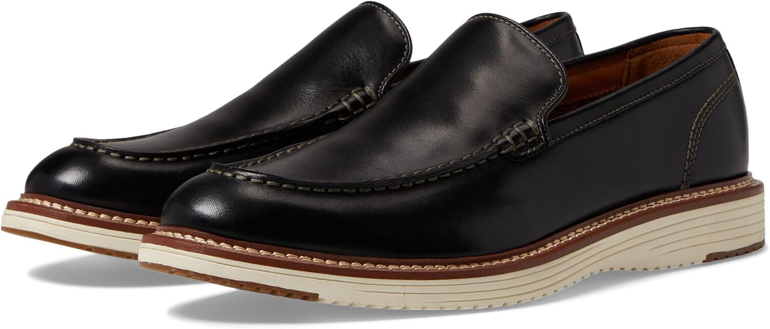

Лоферы Upton Venetian Johnston & Murphy, цвет Black Full Grain