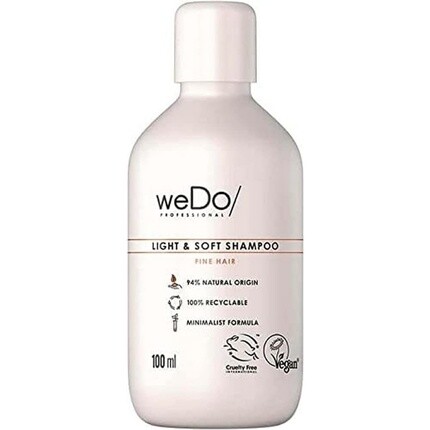 

Wedo/Профессиональный легкий и мягкий шампунь для тонких волос 100 мл, Wedo/ Professional