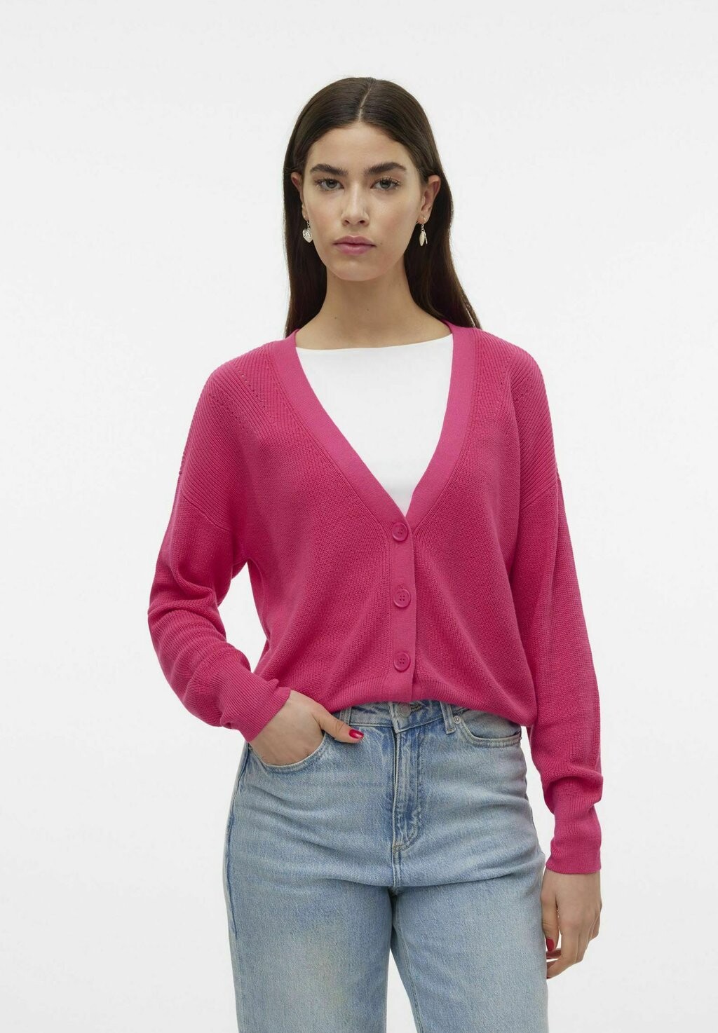 

Кардиган Vero Moda, цвет raspberry sorbet