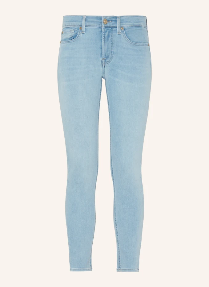 

Джинсы скинни the ankle skinny 7 For All Mankind, синий