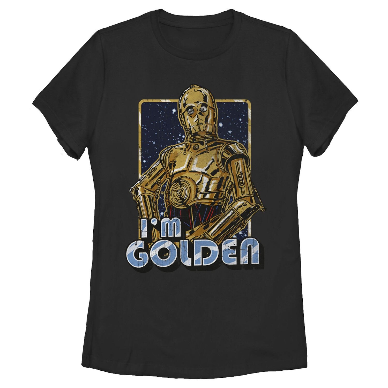 

Детская футболка «Звёздные войны» C-3PO «I’m Golden» Licensed Character