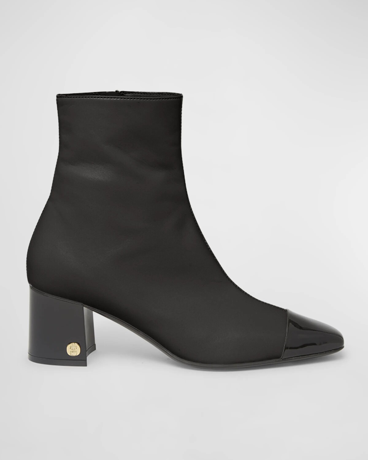 

Ботильоны Sambi до щиколотки с закрытым носком Ferragamo, цвет Nero
