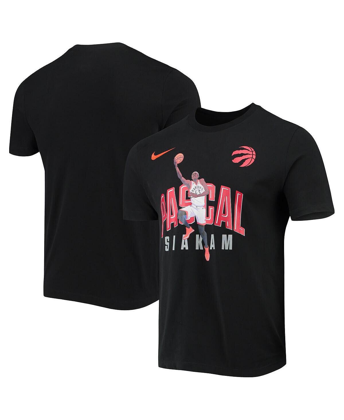 

Мужская черная футболка Pascal Siakam Toronto Raptors Hero Performance Nike, Черный