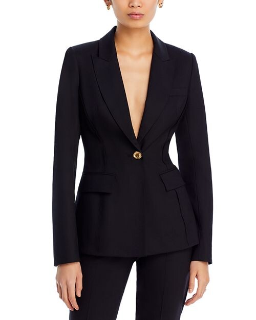 

Приталенный шерстяной пиджак Jason Wu Collection, цвет Black