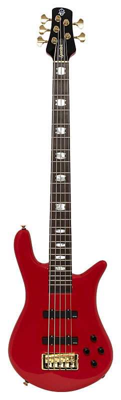 басс гитара spector euro4lt rudy sarzo scarlett red gloss Басс гитара Spector Euro5 Classic 5 in Gloss Red