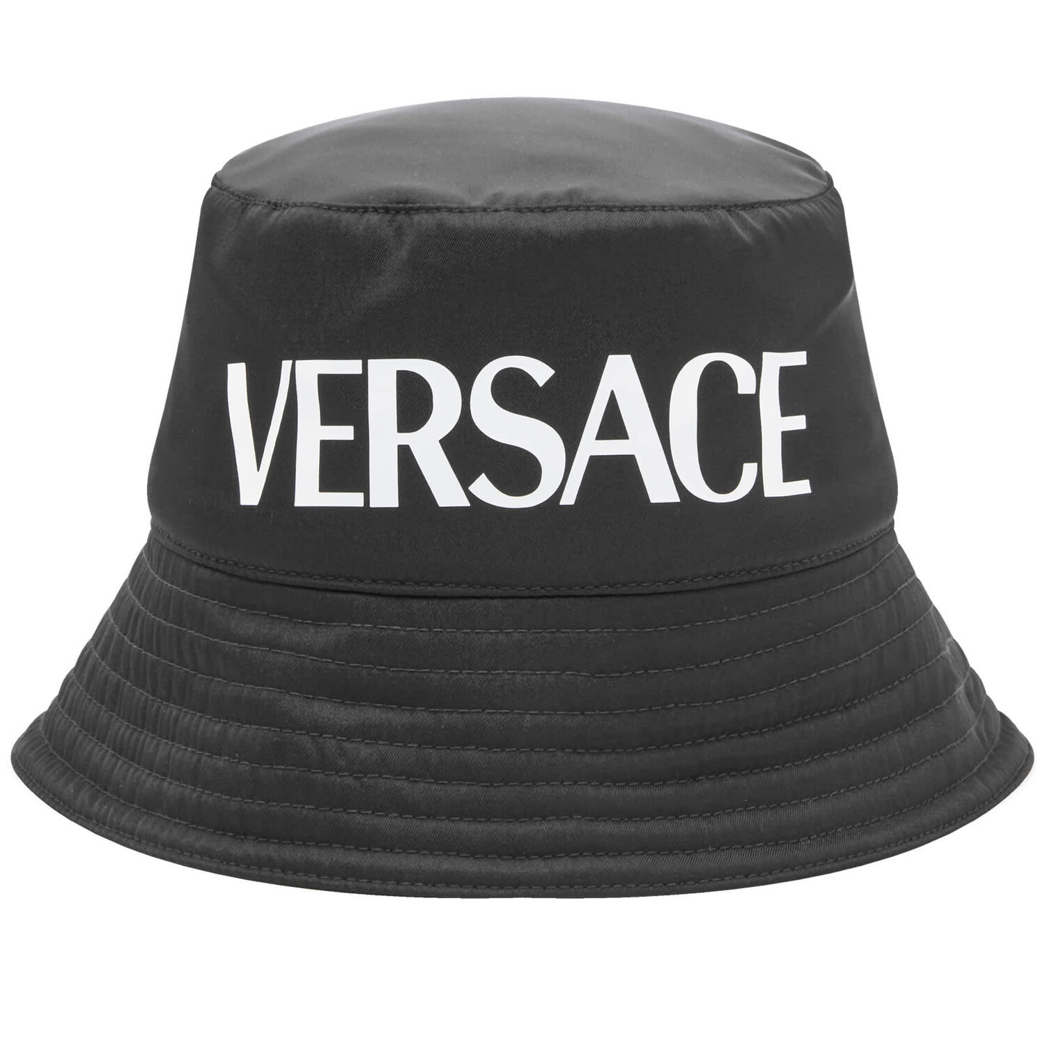 Панама Versace Reversible, цвет Black & Gold