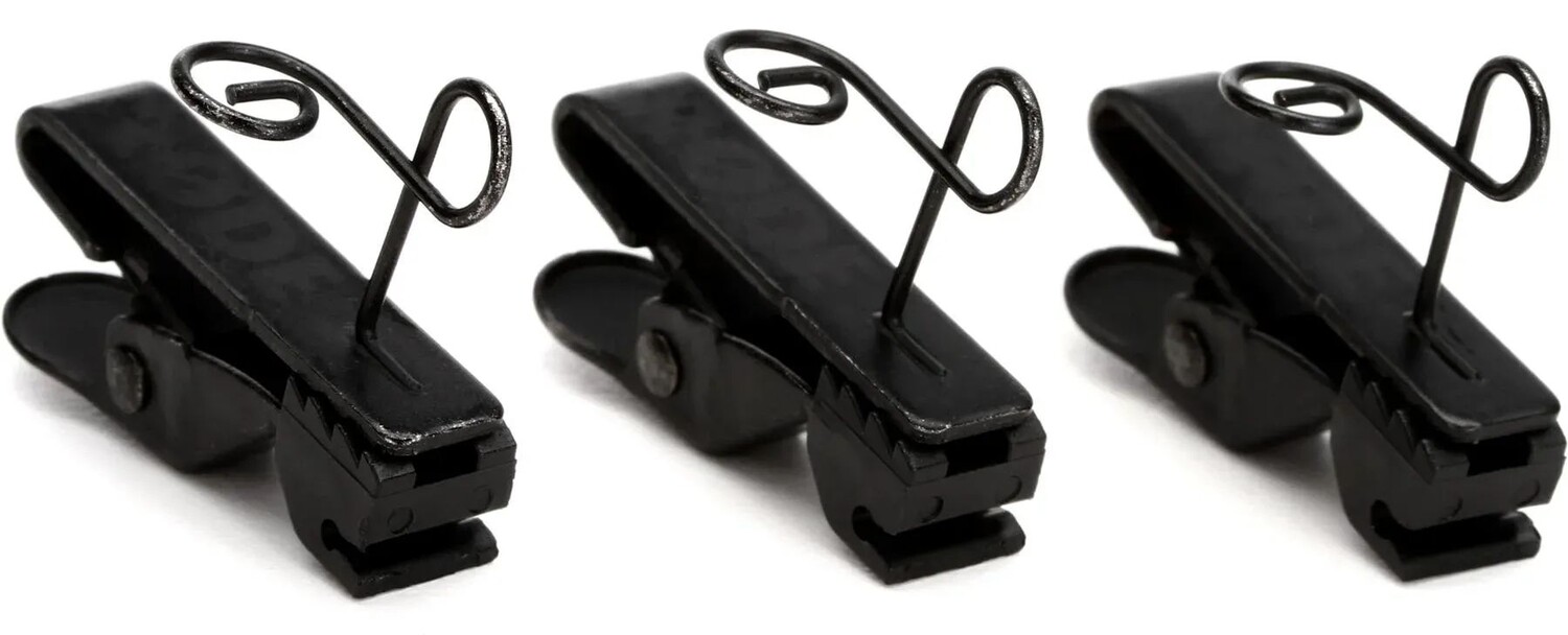 

Петличные зажимы для микрофона Rode Lav-Clip, комплект из 3 шт., черный