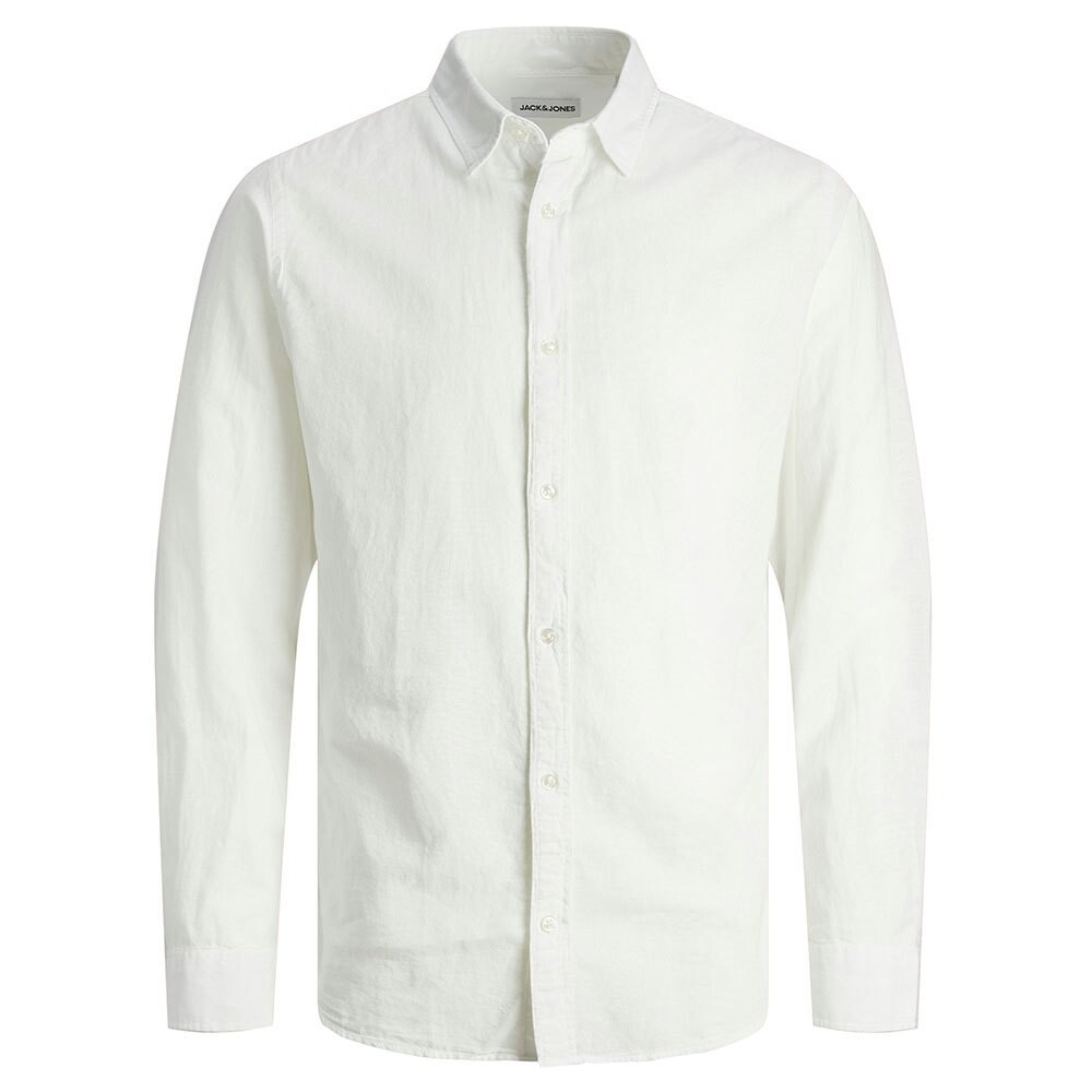 

Рубашка с длинным рукавом Jack & Jones Linen, белый