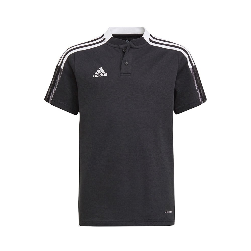 

Поло с коротким рукавом adidas Tiro 21, черный