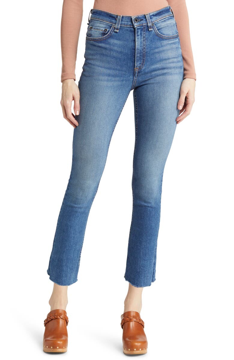 

Укороченные джинсы Bootcut с разрезом ASKK NY