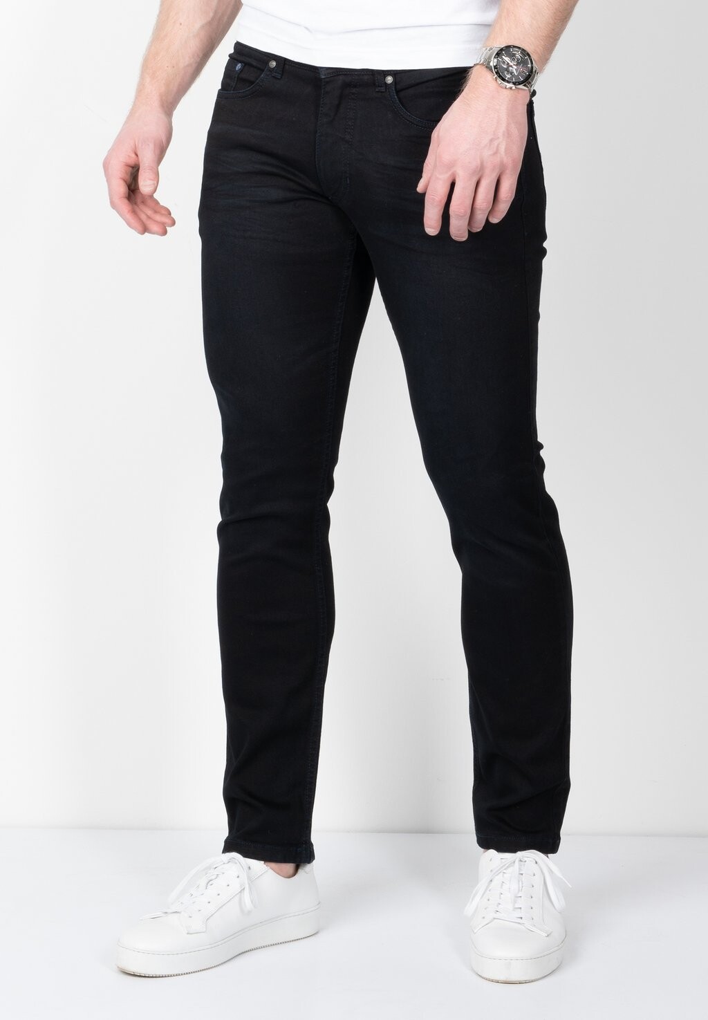 

Джинсы узкого кроя SUPER STRETCH Sunwill, цвет dark navy