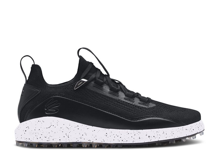 

Кроссовки Under Armour Curry 8 Spikeless Golf, черный/белый