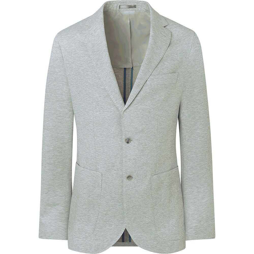 

Блейзер Hackett Melange Knit, серый
