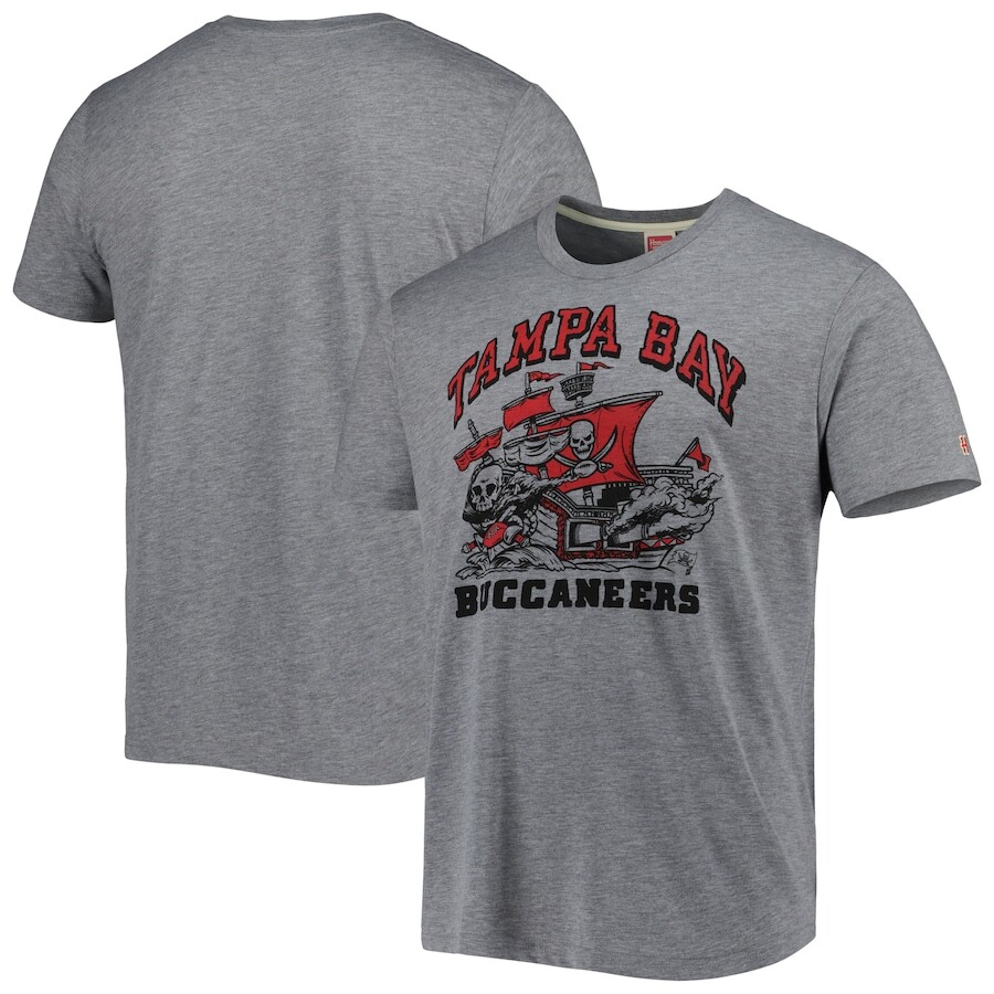 

Футболка с коротким рукавом Homage Tampa Bay Buccaneers, серый