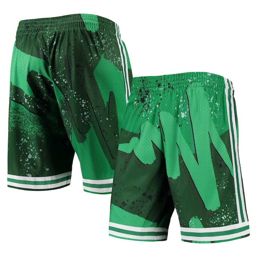 

Шорты Mitchell & Ness Boston Celtics, зеленый