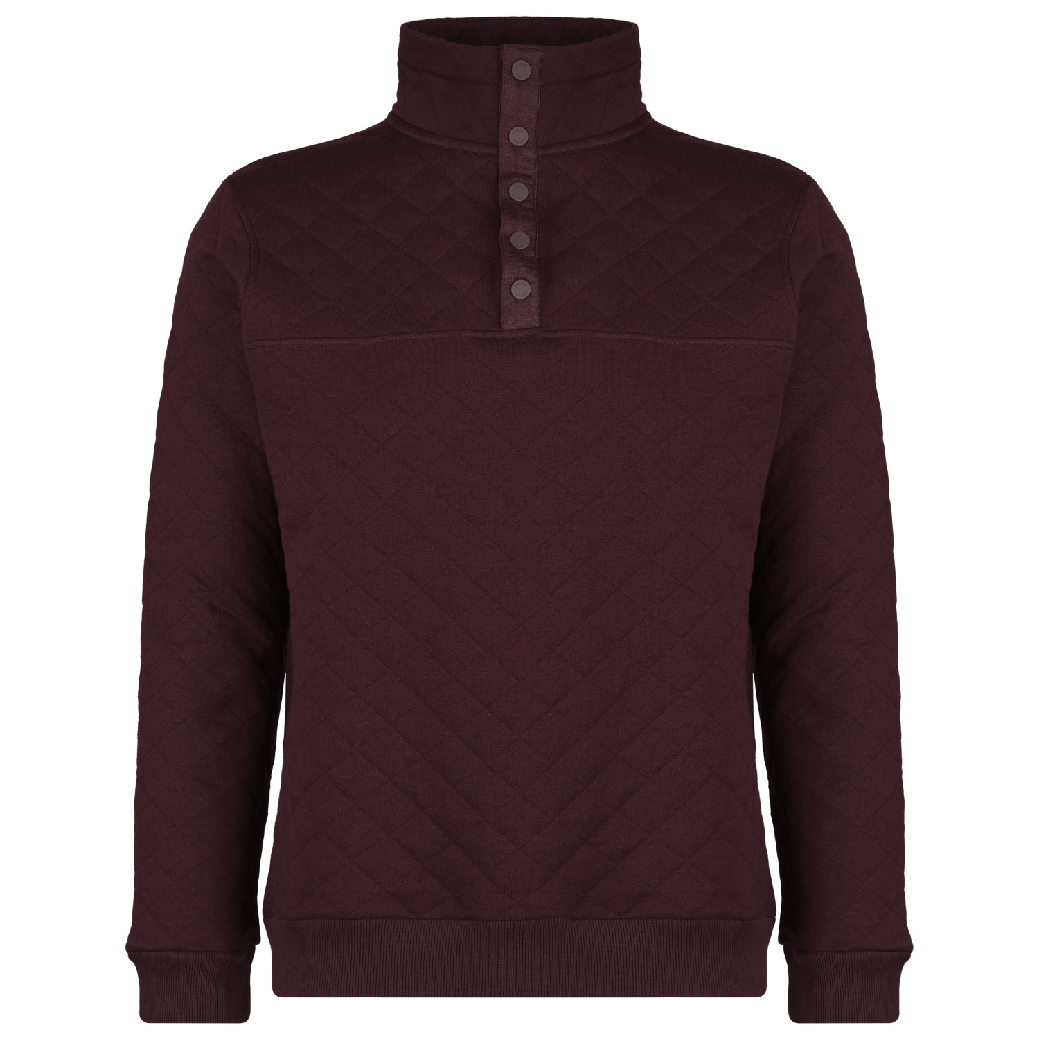 цена Пуловер Tentree M Quilted Quarter Snap, цвет Mulberry