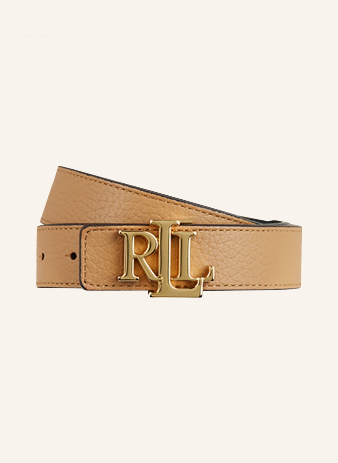 

Кожаный ремень LAUREN RALPH LAUREN, темно-зеленый