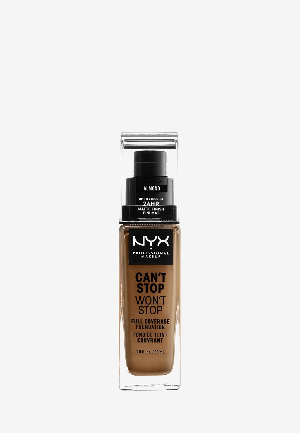 

Тональный крем Can'T Stop Won'T Stop Foundation Nyx Professional Makeup, цвет almond